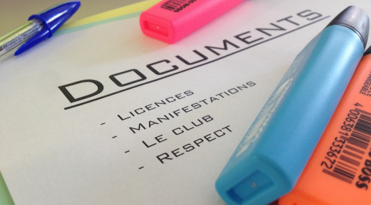 Jours, Heures et lieux d'entrainements